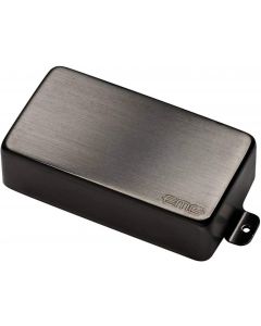 EMG 60 MetalWorks Active Ceramic Humbucker Guitar Pickup, Brushed Black Chrome