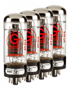 Groove Tubes Gold Series GT-6L6-S Matched Power Tubes Medium 4-7 GT QUARTET