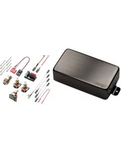 EMG 60 MetalWorks Active Ceramic Humbucker Guitar Pickup, Brushed Black Chrome