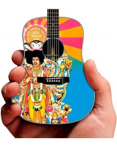 AXE HEAVEN Official Jimi Hendrix AXIS Bold As Love Miniature Guitar Display Gift
