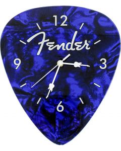 Fender Guitars Pick Wall Clock, Home/Office Musician Gift, Blue