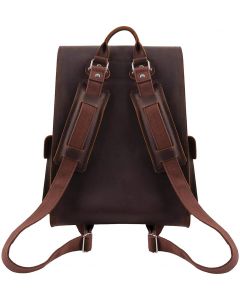 Gretsch Guitars Limited Edition Genuine Leather Backpack, Brown, 922-4527-100