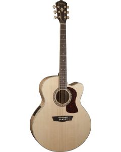 Washburn HJ40SCE Heritage Series Jumbo Cutaway Acoustic-Electric Guitar