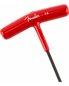 Genuine Fender Truss Rod Adjustment Wrench, "T-Style", 1/8", Red