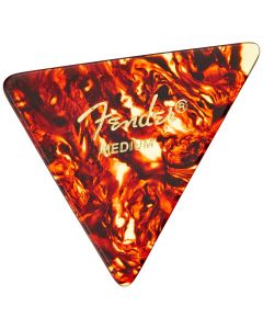 Fender 355 Triangle Shape Guitar Picks - SHELL, MEDIUM - 72-Pack (1/2 Gross)