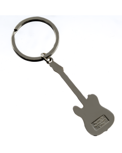 Genuine Fender Stratocaster/Strat Guitar Gift Key Chain, Black