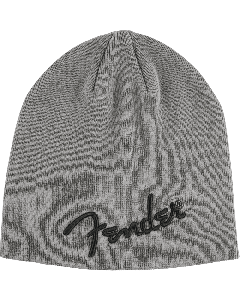 Genuine Fender Guitars Logo Beanie, Charcoal Heather Gray, One Size