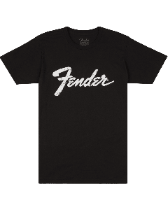 Fender Guitars Logo Date Back Tee, Black, XXL, XX-Large