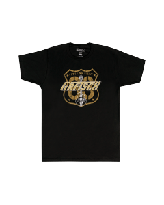 Genuine Gretsch Guitars Route 83 T-Shirt, Black, S, SMALL