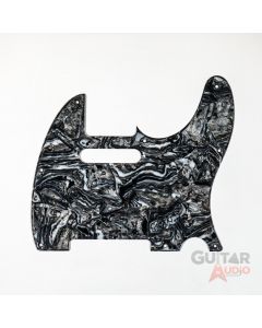 D'Andrea Pro Telecaster/Tele 8-Hole Guitar Pickguard - Black Abalone