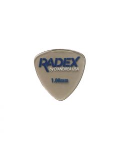 D'Andrea Radex Smoke Guitar Picks Set, 1.00mm, 346-Shape, 6-Pack