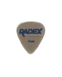 D'Andrea Radex Smoke Guitar Picks Set, 0.75mm, 351-Shape, 6-Pack