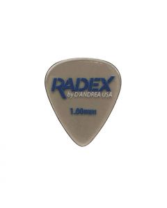 D'Andrea Radex Smoke Guitar Picks Set, 1.00mm, 351-Shape, 6-Pack