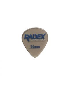 D'Andrea Radex Smoke Guitar Picks Set, 0.75mm, 551-Shape, 6-Pack