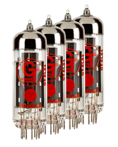 Groove Tubes Gold GT-EL84-S Matched Power Tubes Medium (4-7 GT Rating) QUARTET