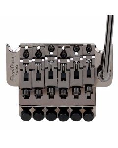 Floyd Rose FRTP5000 PRO Series Tremolo Bridge System with R2 Nut - BLACK NICKEL