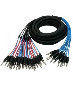 Elite Core 30' ft Insert Snake Stage Audio Cable 16 TRS to 32 TS 1/4" - IS163230