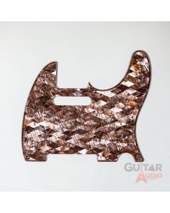 D'Andrea Pro Telecaster/Tele 8-Hole Guitar Pickguard - Mauve Diamond