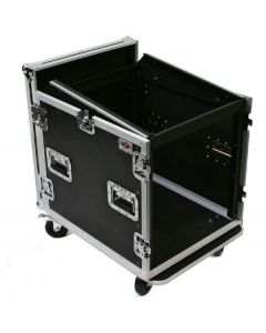 OSP 10-Space ATA Mixer Rack Road Tour Flight Case 12-Space Depth - MC12U-10
