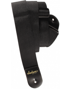 Jackson Guitars 2" Poly Adjustable Guitar Strap, Black