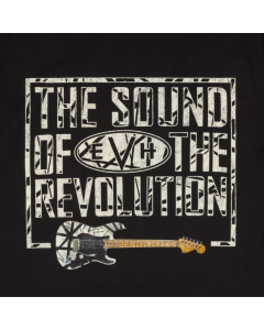 EVH Eddie Van Halen Guitar Revolution T-Shirt, Black, L (LARGE)