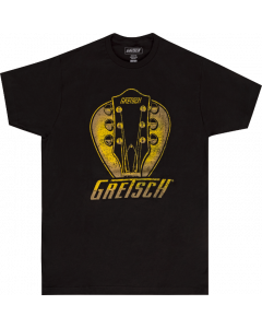 Gretsch Guitars Headstock Pick T-Shirt, Black, XX-Large 2(XL)