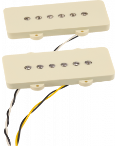 Genuine Fender Cunife/Cobalt Chrome Jazzmaster Pickup Set - 099-2374-000