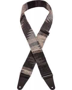 Genuine Fender 2" Wide Zion Guitar Strap, Gray Aztec