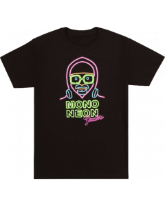 Fender Guitars Mono Neon Glow T-Shirt, Black, S, SMALL