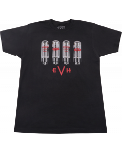 EVH Eddie Van Halen Amp Tube Logo Tee T-Shirt, Black, 2XL, XX-Large