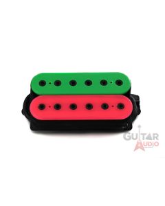 DiMarzio DP159PSP Evolution Bridge Guitar Pickup, F-Spaced, Green/Pink