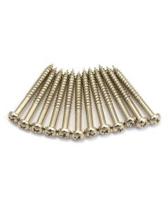 Genuine Fender (12) AVRI Jazzmaster/Tele Guitar Pickup Wood Mounting Screws