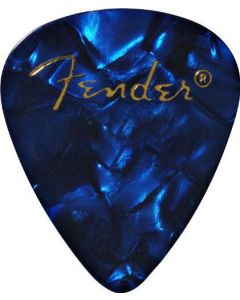Fender 351 Premium Celluloid Guitar Picks - BLUE MOTO, MEDIUM 144-Pack (1 Gross)