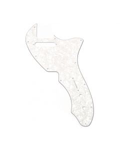 Genuine Fender 12-Hole '69 Telecaster Thinline Mexico Pickguard - WHITE PEARLED