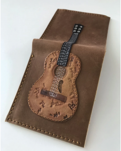 AXE HEAVEN Genuine Leather Trigger Acoustic Signature Guitar Wallet Gift, GW-014