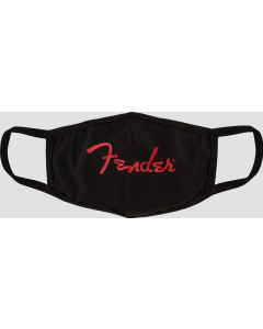 Genuine Fender Guitars Red Logo Face Mask, 912-2421-111