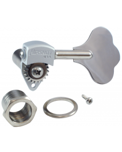 Hipshot 20675KC Clover Key Licensed Ultralite Bass Tuning Key 1/2", SATIN CHROME