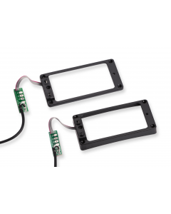 Seymour Duncan Triple Shot Switching Mounting Ring SET, Arched, Black