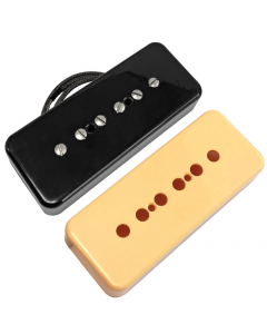 Habanero Puya P90 Bridge Pickup with Cream and Black Covers, GJP90BBC