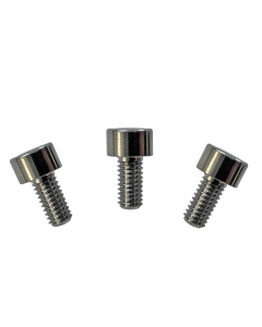 Floyd Rose FRNCSTIP Titanium Locking Nut Clamping Screws, Set of 3