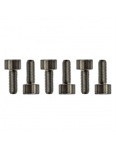 Genuine Floyd Rose FROSMSTIP Titanium Saddle Mounting Screws, Set of 6