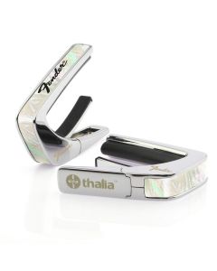Thalia X Fender Guitar Capo - Chrome, Mother of Pearl w/ Black Perine Logo