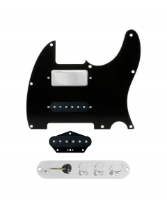 920D Custom Mason Style Loaded Pickguard for Nashville Tele With Black Pickguard and TMAS-C Control Plate