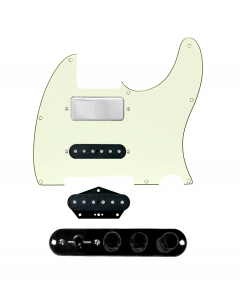 920D Custom Mason Style Loaded Pickguard for Nashville Tele With Mint Green Pickguard and TMAS-B Control Plate