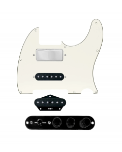 920D Custom Mason Style Loaded Pickguard for Nashville Tele With Parchment Pickguard and TMAS-B Control Plate