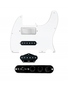 920D Custom Mason Style Loaded Pickguard for Nashville Tele With White Pickguard and TMAS-B Control Plate
