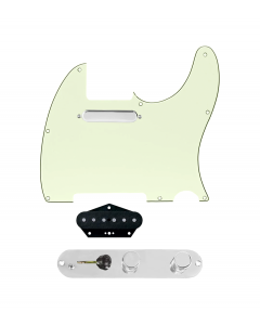 920D Custom Texas Vintage Loaded Pickguard for Tele With Mint Green Pickguard and T4W-C Control Plate