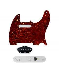 920D Custom Texas Vintage Loaded Pickguard for Tele With Tortoise Pickguard and T4W-REV-C Control Plate