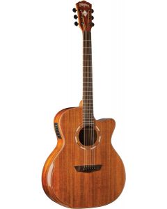 Washburn WCG55CE Comfort Series Grand Auditorium Koa Acoustic-Electric Guitar