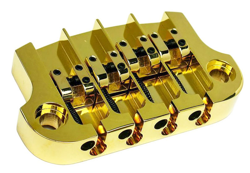 Hipshot SuperTone 3-Point Replacement Bridge for 4-String Gibson